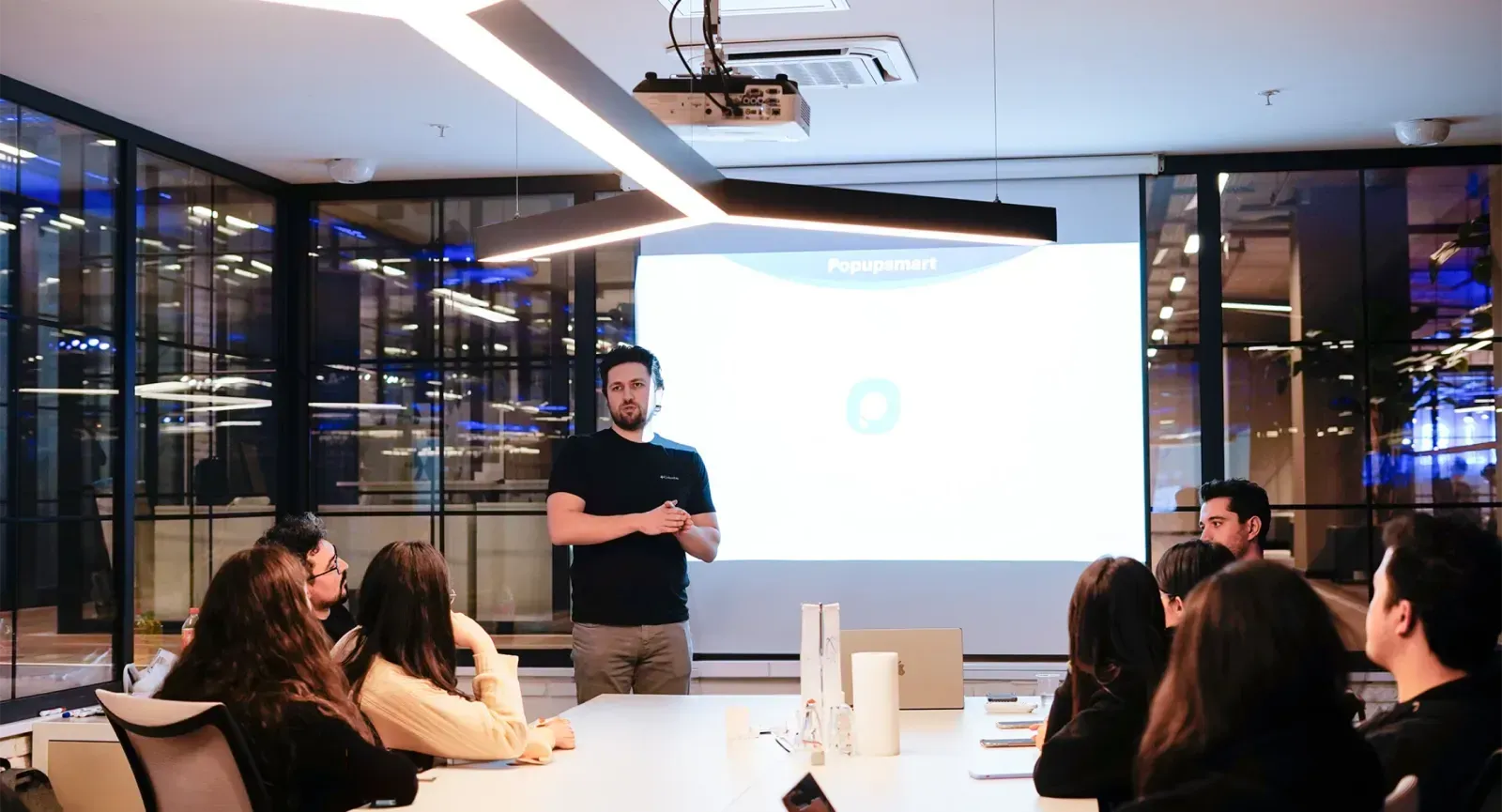 popupsmart team and emre elbeyoglu for talking sales and customer service